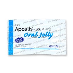 Apcalis SX 20 mg Oral Jelly Mint Flavor Apcalis SX 20 mg Oral Jelly Mint Flavor